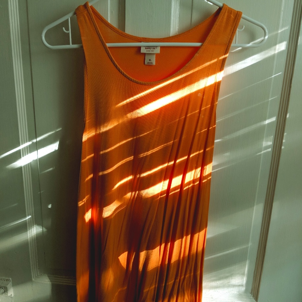 Orange Mossimo Flowy Tank - Size XL